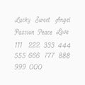 Silver Angel Rhinestone Set