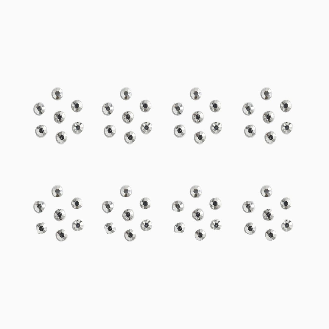 Silver Astral Rhinestone