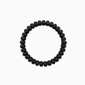 Black Mini Glass Beads
