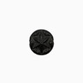 Black Star Oval Bead