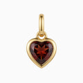 Gold January Charm