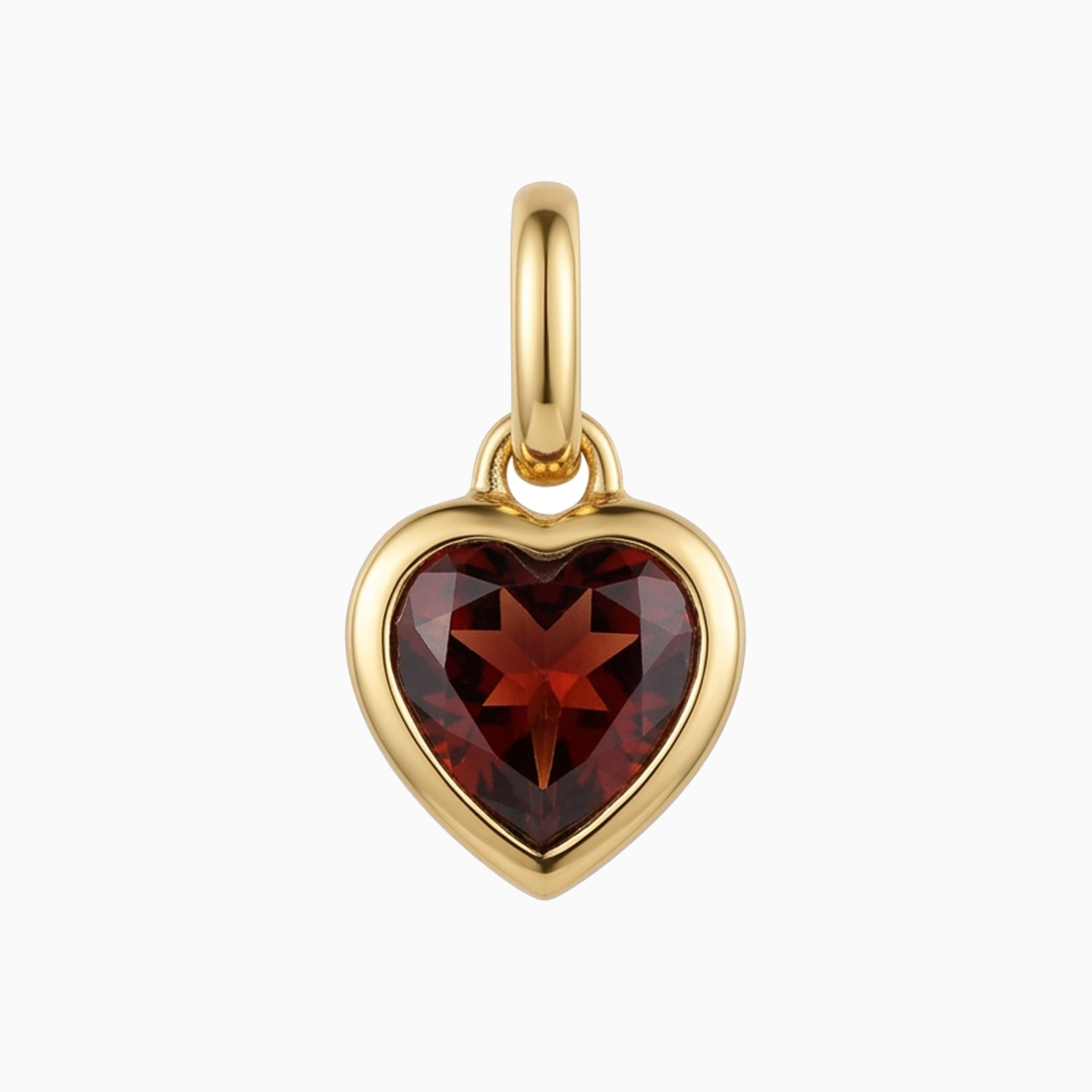 Gold January Charm