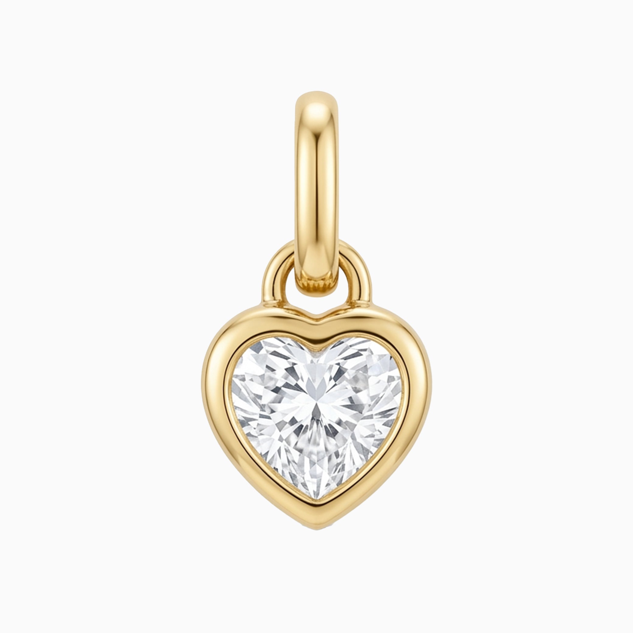 Gold April Charm