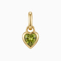 Gold August Charm