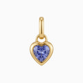 Gold September Charm