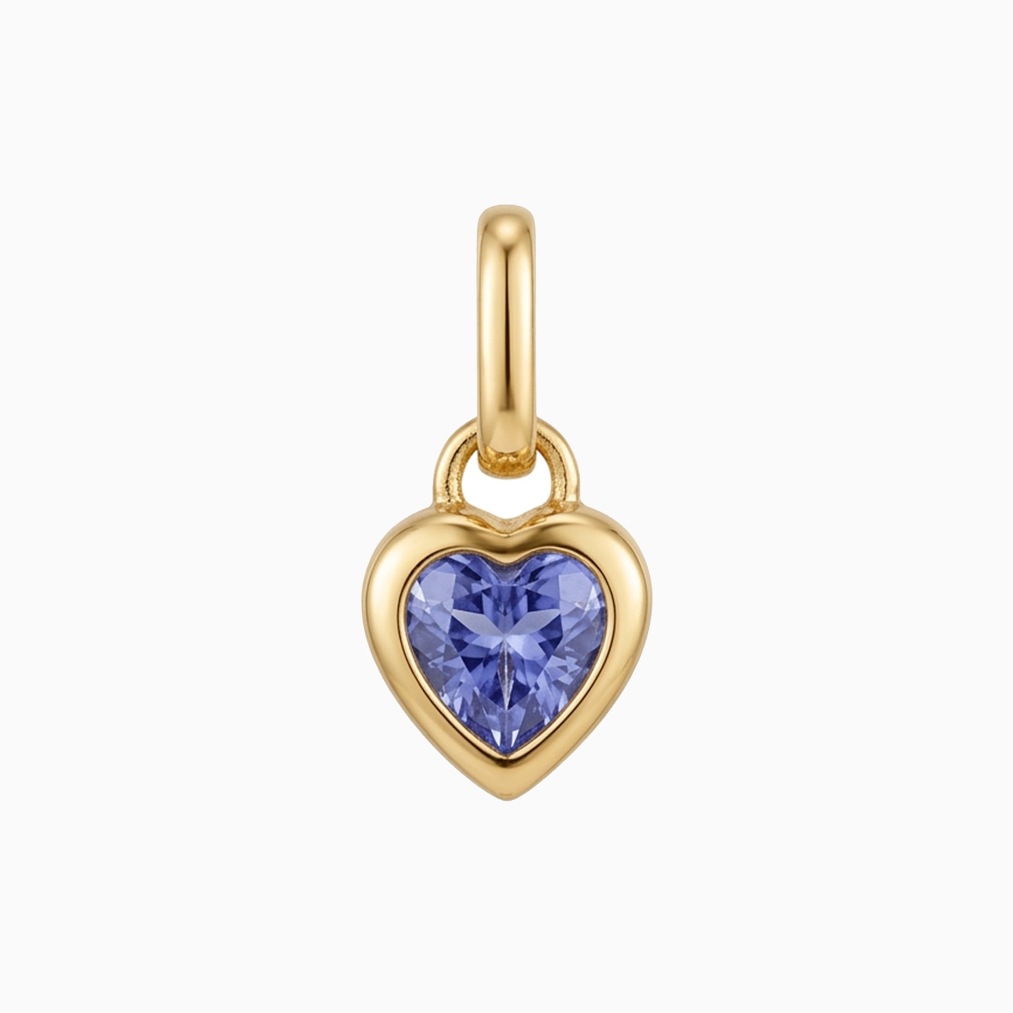Gold September Charm