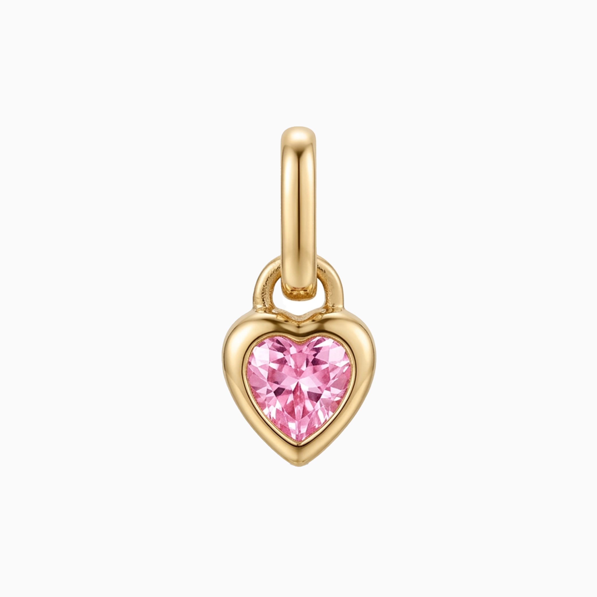 Gold October Charm