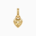 Gold November Charm