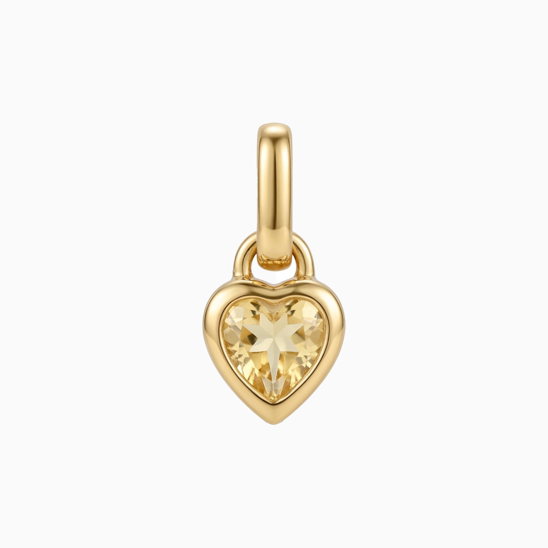 Gold November Charm