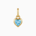 Gold December Charm