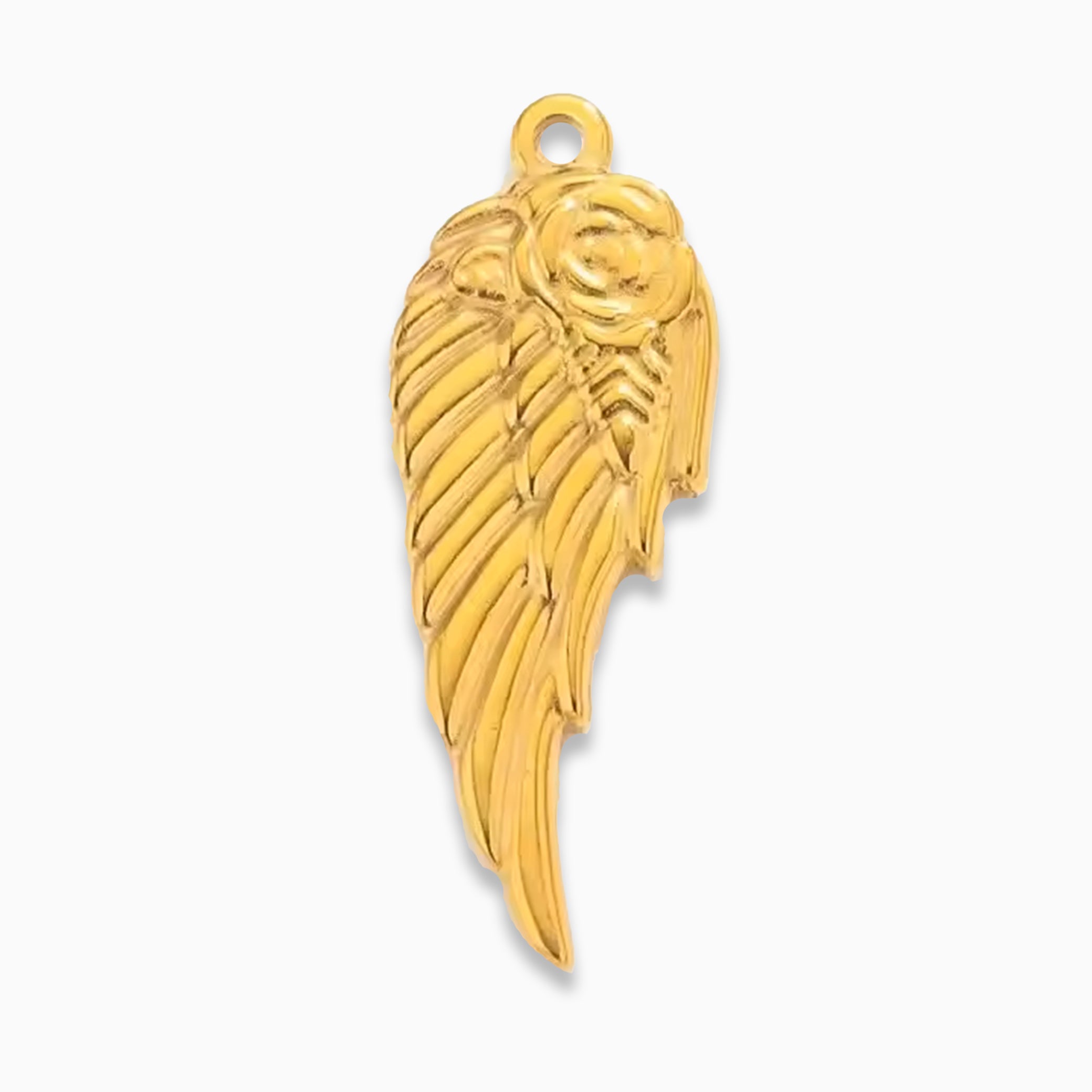 Gold Angel Wing Charm