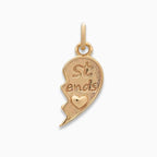Gold Best Friends Charm