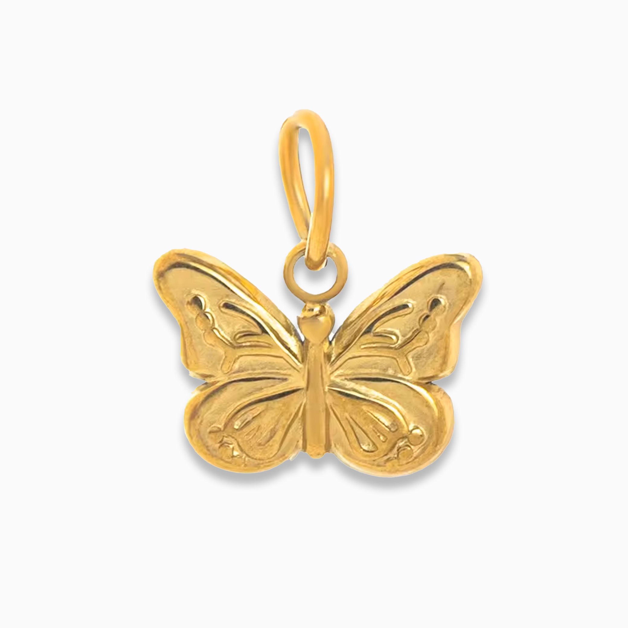 Gold Butterfly Charm