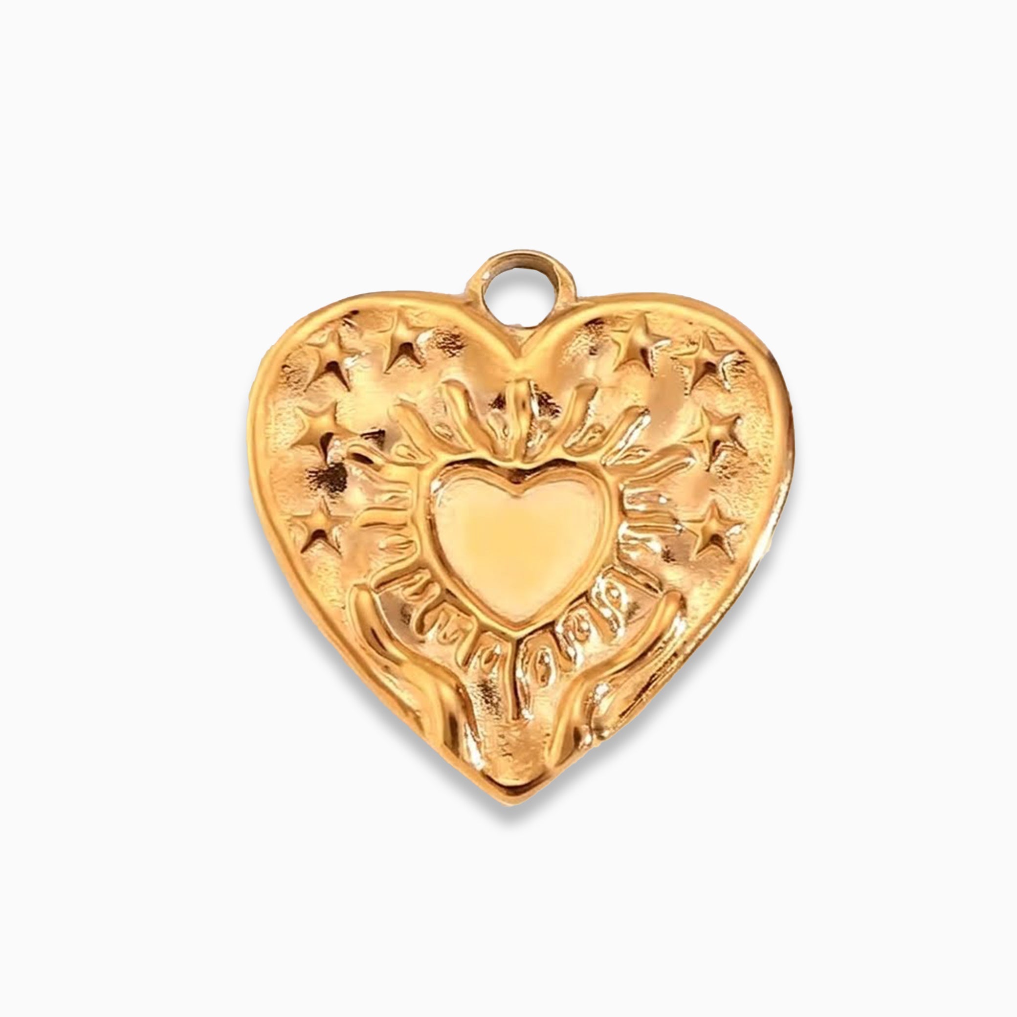 Gold Heart Charm