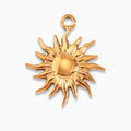 Gold Sunray Charm