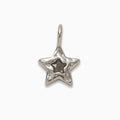 Silver Chunky Star Charm