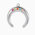 Silver Crescent Charm