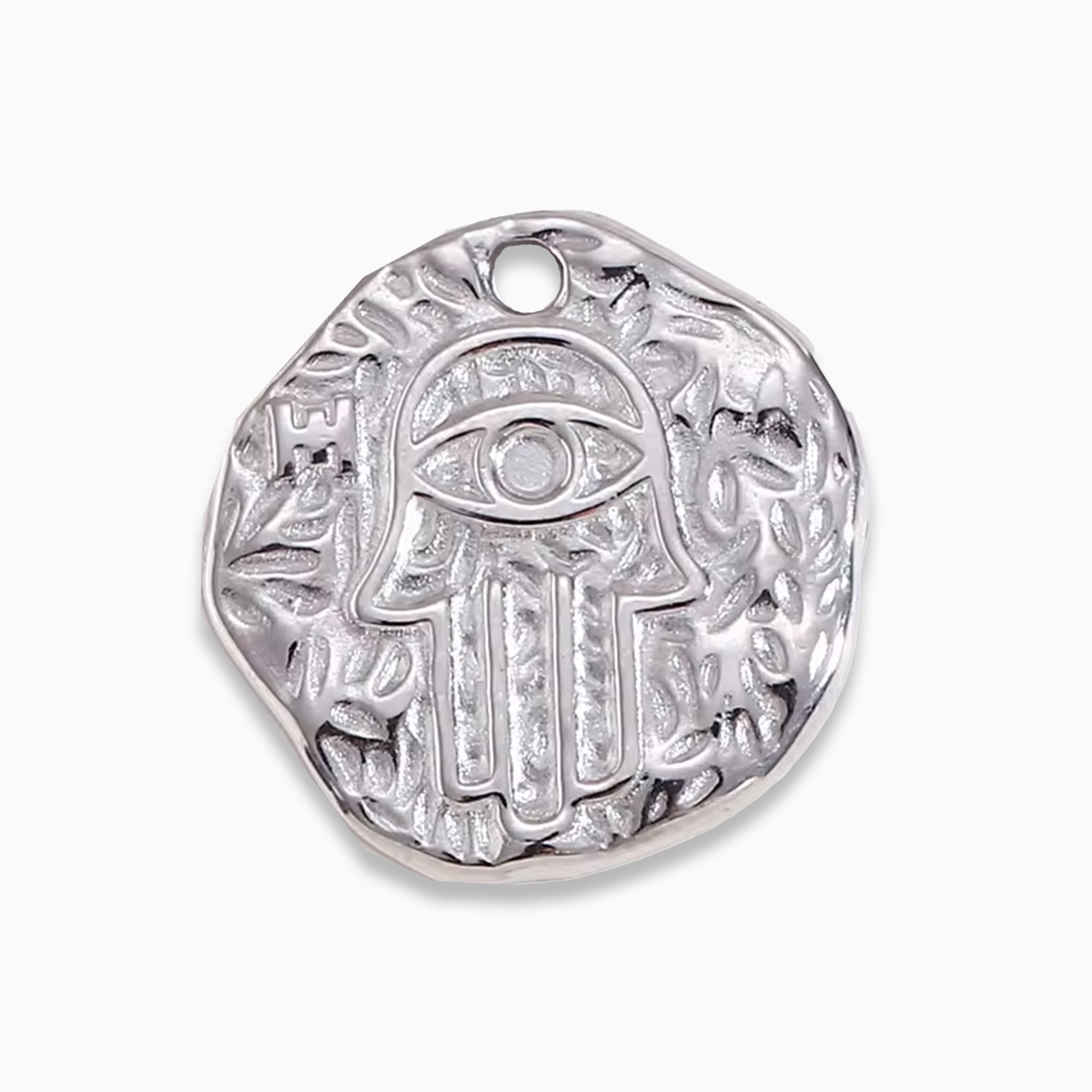 Silver Evil Eye Charm