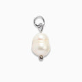 Silver Pearl Charm