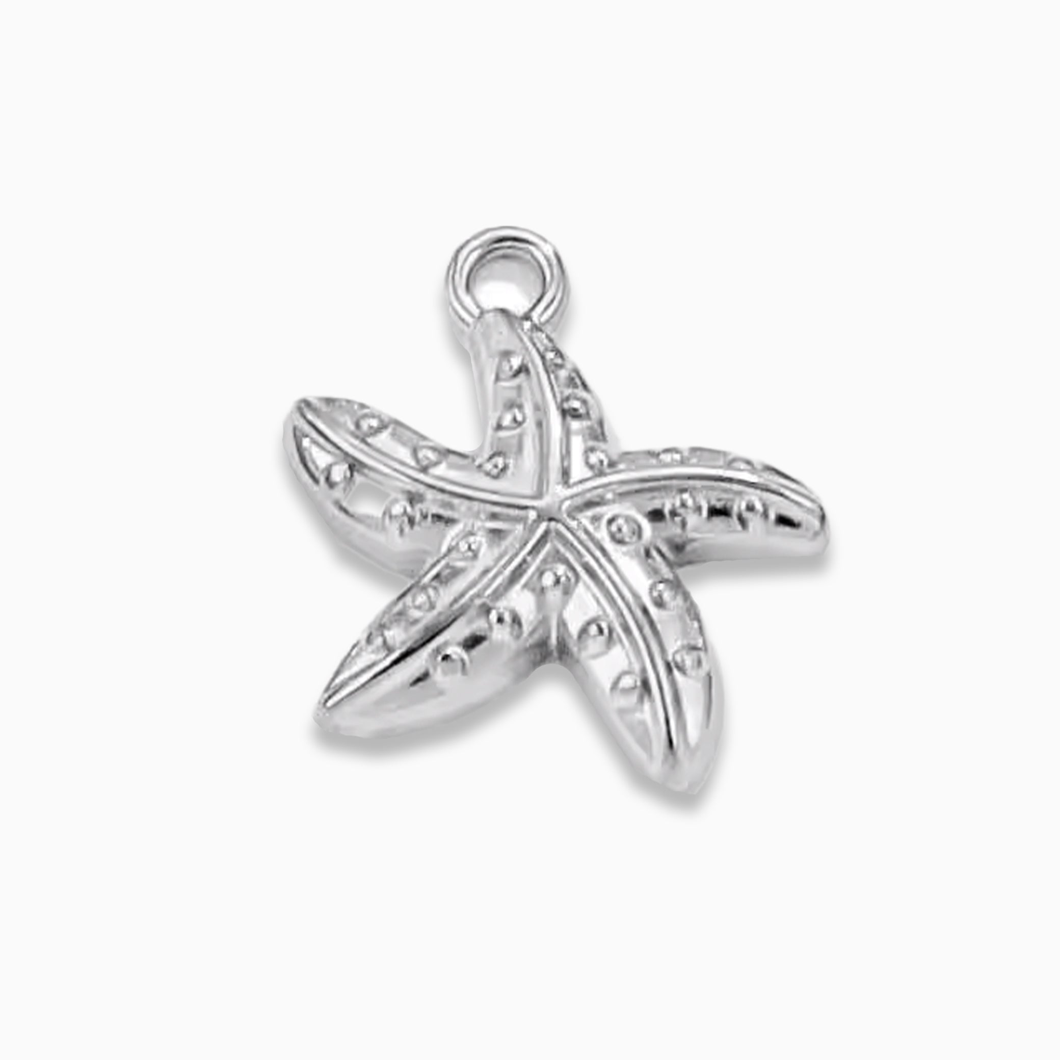 Silver Starfish Charm