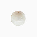 White Mother of Pearl Large Circle Button